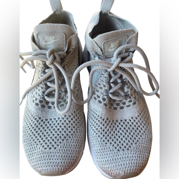 Nike Women's Air Max Thea Ultra Flyknit Grey Sneakers Size 6.5 - Picture 7 of 13